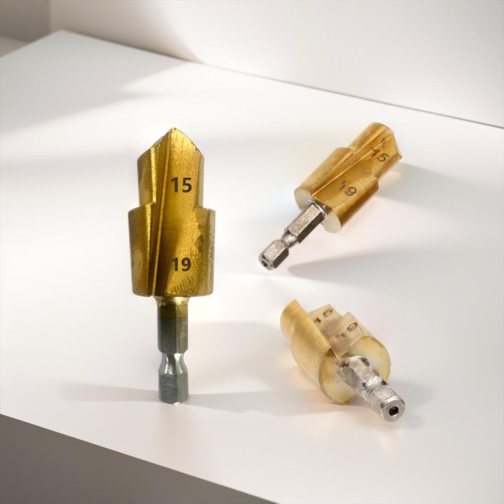 1/3 шт. PPR подъемное ступенчатое сверло с шестигранным хвостовиком инструмент для соединения водопроводных труб 20/25/32 мм полностью открытый технологический расширитель водопроводных труб