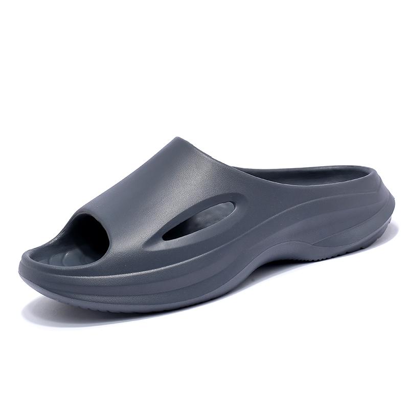 Модные летние мужские классические сандалии Модные повседневные мужские сандалии EVA с мягкой массажной подошвой нескользящие пляжные тапочки для улицы больших размеров