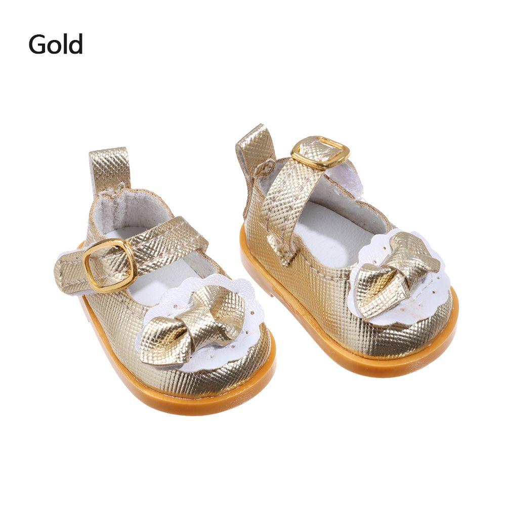 Gifts Girl's Wears Toys Doll Accessories 14 Inches Doll Casual Shoes Doll Shoes Bow Leather