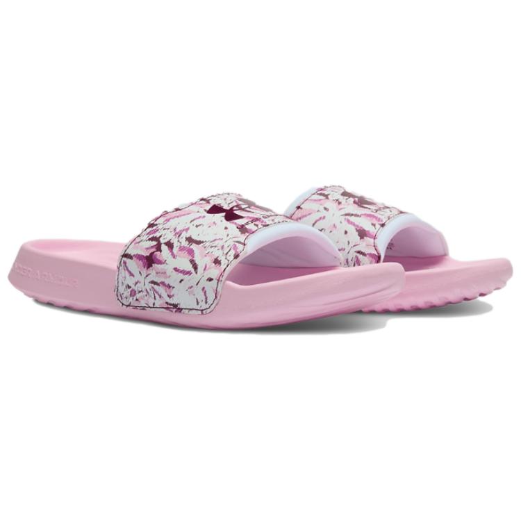 Under Armour Ignite Select Comfortable Lightweight Slide Sandals Women Footwear Light-Star-Pink 3027223-602