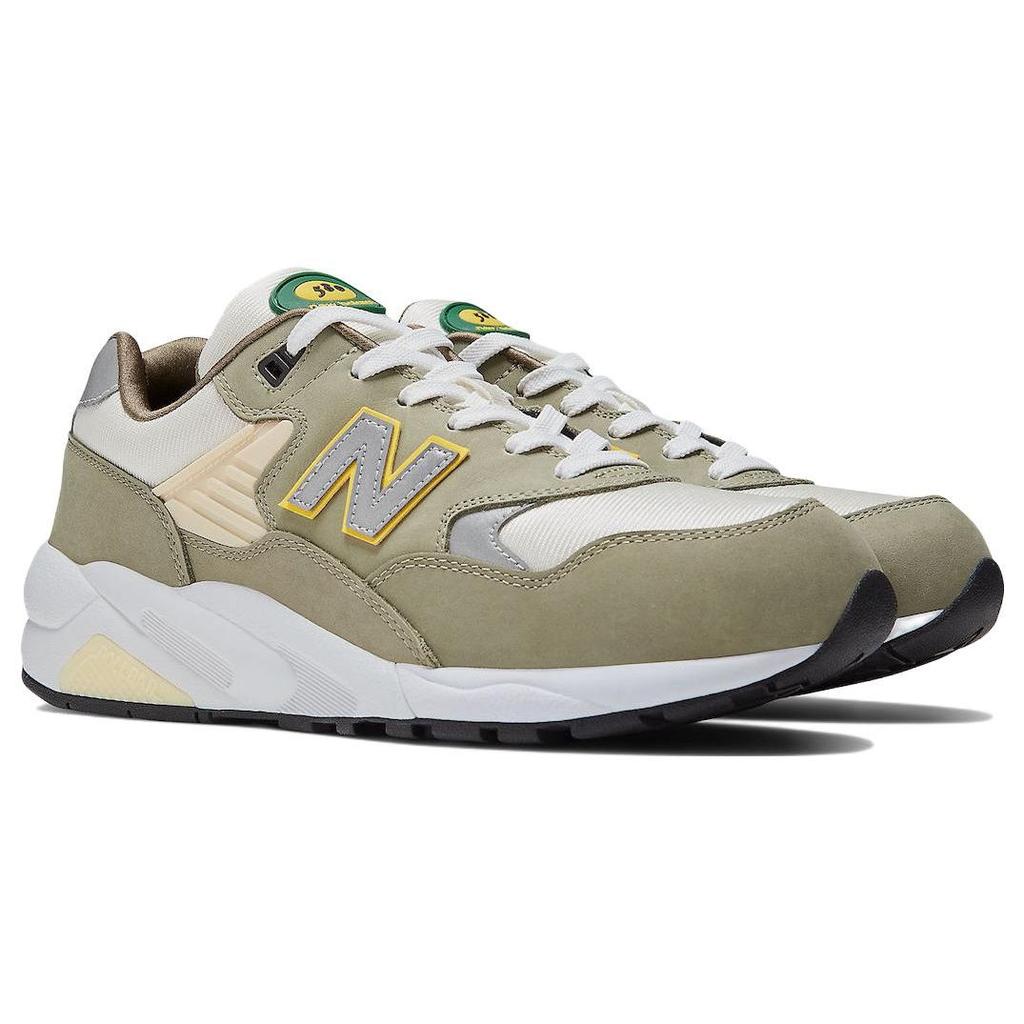 New Balance 580 Olive Leaf Unisex Sneakers Green Raw-Cashew Egg-Yolk MT580AC2