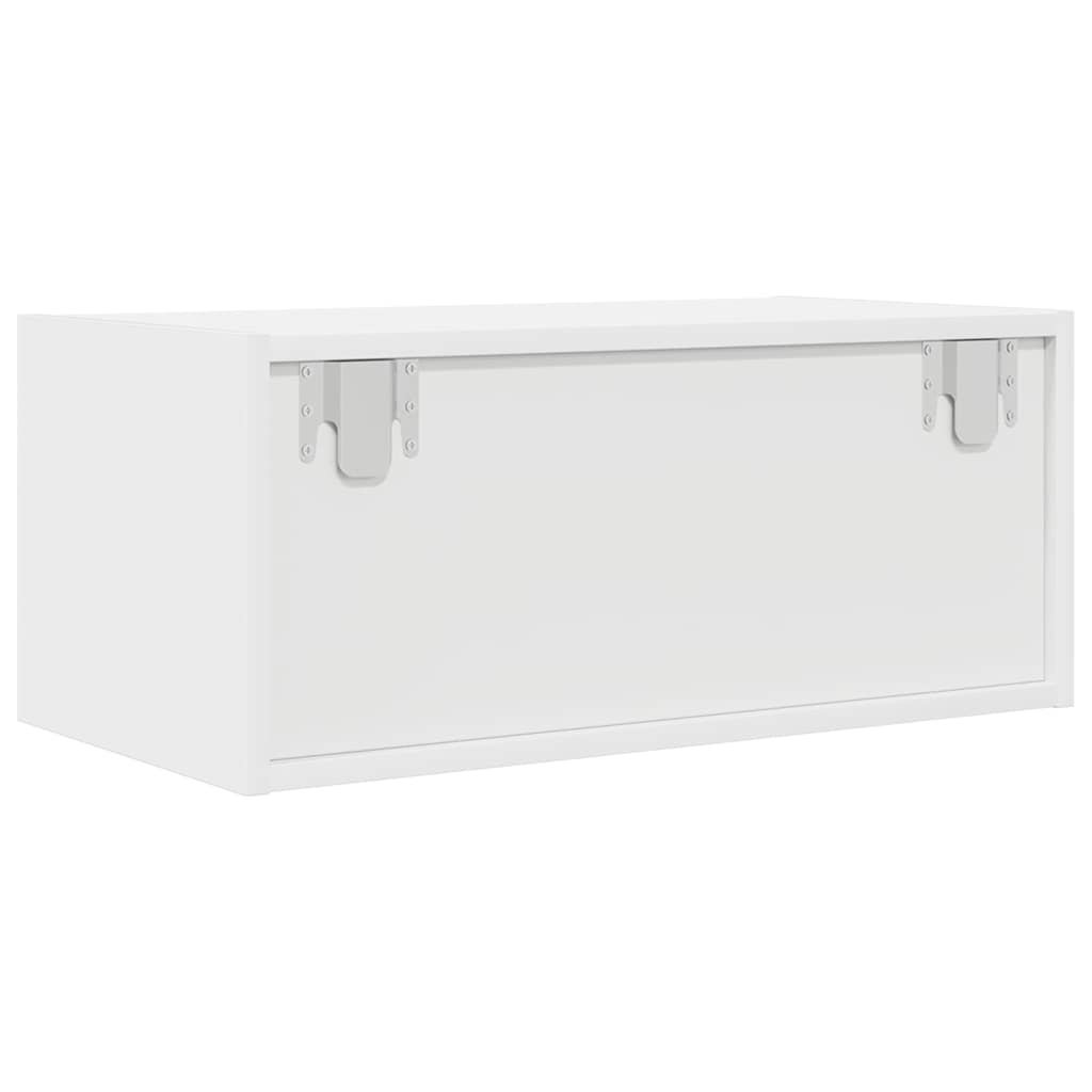 TV Cabinet White 60x31x25.5 cm Engineered Wood