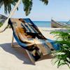 Messi Inspired Design Beach Towel Beach towel quick-drying for travel outdoor sports jogging beach and swimming