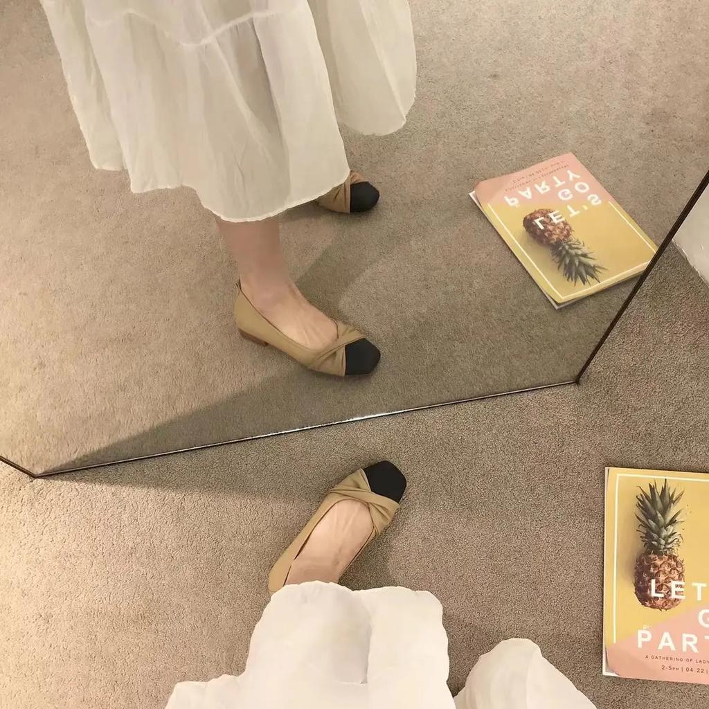 Shoes For Women With Bow Low Heel Elegant Non Slip Woman Pumps Luxury Women's Comfortable Lastest Hot Trendy Offer On Sale