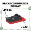 Нетоксичный 91 шт./лот №47456 Клиновидный изогнутый 2x3x2/3 Блок Moc Цветные аксессуары Совместимые с Кирпичом DIY Детская игрушка Детали для сборки
