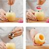 Easy-Grip Stainless Steel Core Remover-Apple & Pear Pitting Tool-Home & Restaurant Use