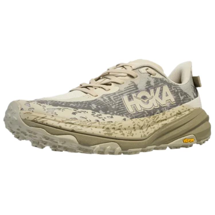 HOKA One One Speedgoat 6 Comfortable Versatile Support Running Shoes Men Sneakers Gray 1147791-OSH
