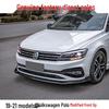 Передний сплиттер губы для Volkswagen Polo, Угловые защитные накладки на бампер, Передний спойлер против царапин для моделей 2019 года