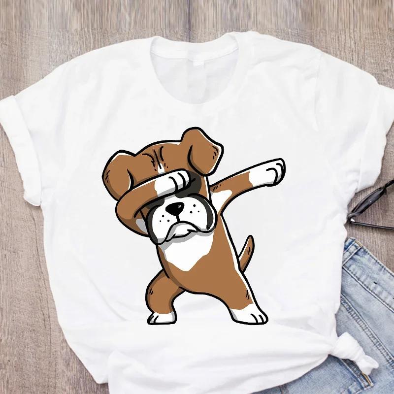 Женская кошка-мать-мать-цветок с цветочным принтом для домашних животных с коротким рукавом, модный принт, летняя женская женская одежда, топы, футболка, футболки, женская футболка