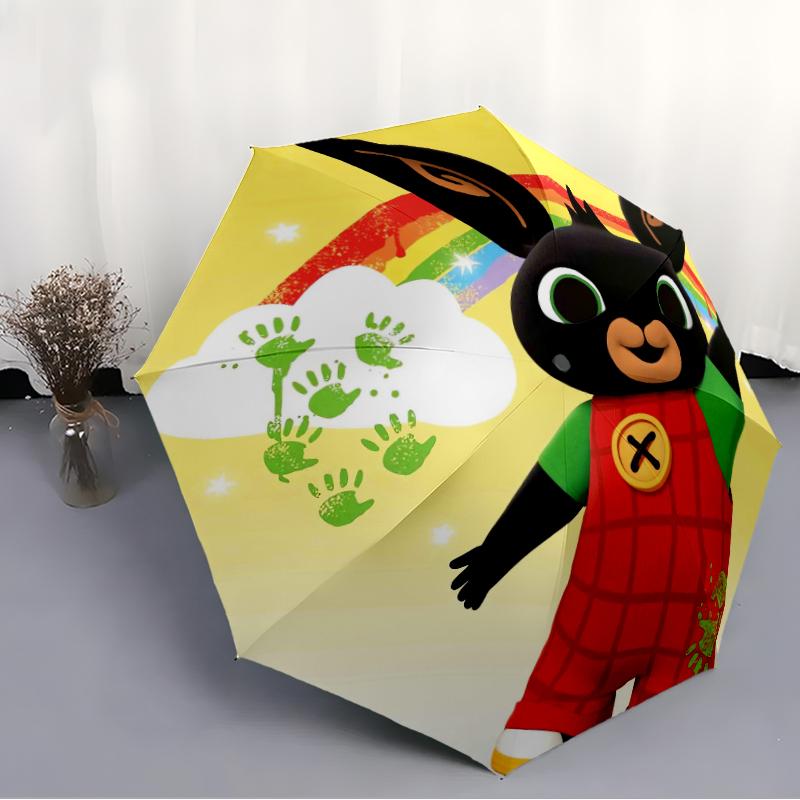 Bing Fashionable Automatic Opening/Closing Folding Umbrella. Portable and Foldable, Ideal for Gift, Travel, and Daily Use.