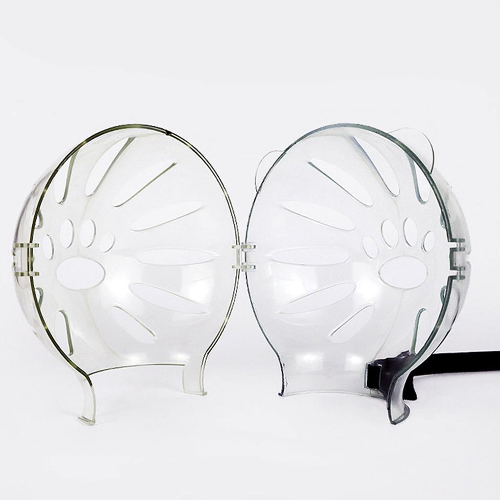 Cat Space Helmet Защитный жесткий шлем Противоукусные намордники Безопасность Предотвращение Регулируемый чехол для шлема после операции