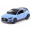 1:38 Hyundai Veloster N Металлическая модель автомобиля - Издание Performance Blue