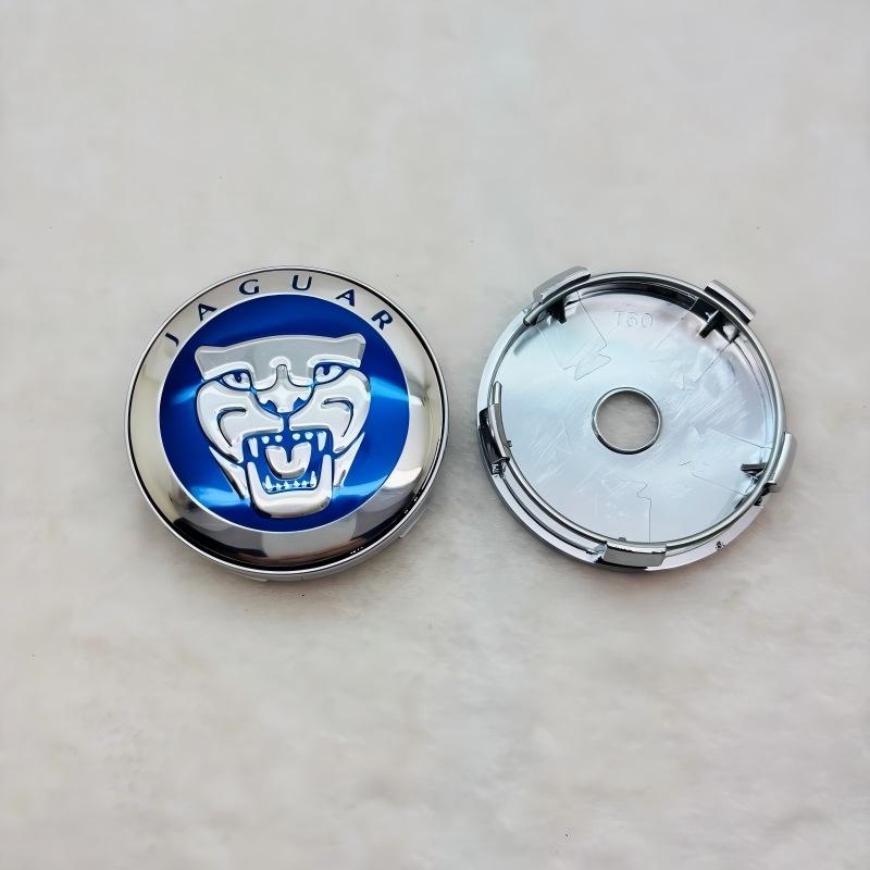 Заглушка ступицы колеса Jaguar на заказ: Универсальный колпачок ступицы 60 мм с логотипом леопарда