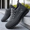 Shoes Men's Sneakers Breathable Mesh Shoes Soft Sole Comfortable Running Shoes Versatile Men's Single Shoes