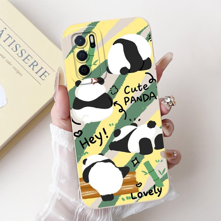 For OPPO A16 Case CPH2269 Shockproof Cover Popular Flower Matte Coque For OPPO A16S A54S CPH2271 CPH2273 Phone Cover A 16 S Capa