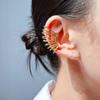 Нишевый трендовый крутой металлический ветровой полые спиральные серьги-клипсы для ушей женские модные индивидуальные весенние серьги-клипсы 57
