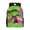 Рюкзак Teen Titans Go Командный стиль Рюкзаки Мужские Университетские Легкие Школьные Сумки Индивидуальный Рюкзак