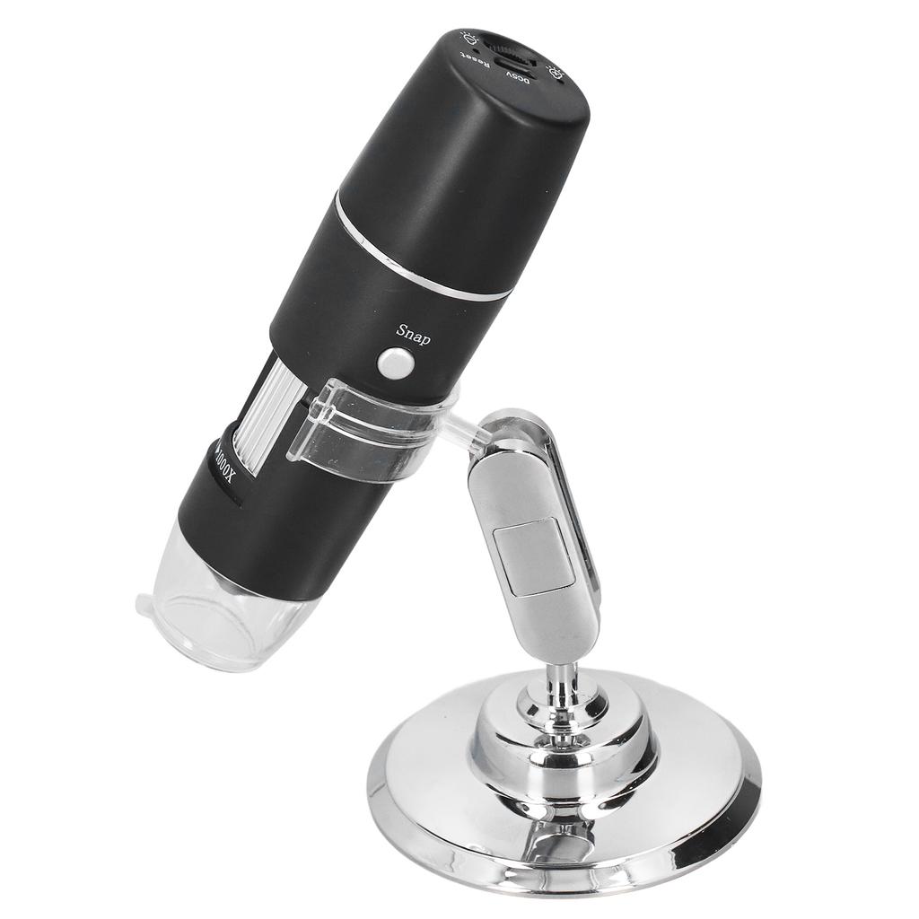Цифровой микроскоп 0X?Портативный инструмент с увеличением 1000X, совместимый с компьютером и WiFi