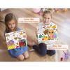 Thanksgiving Coloring Placemats for Kids - Set of 16 Turkey Table Mat Thanksgiving Disposable Paper Placemats Fall Harvest Thanks Giving Activities