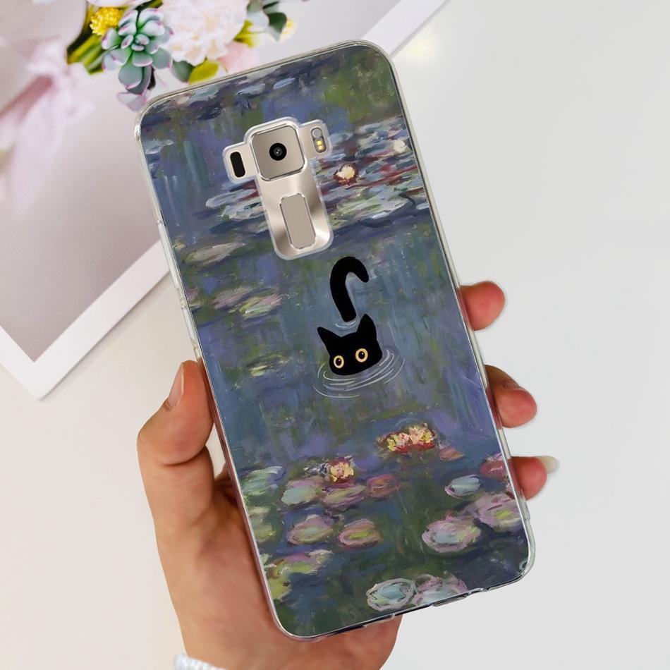 Для Asus Zenfone 3 ZE520KL ZA520KL Милый Чехол-Телефон с Мультяшной Пандой Для Asus Z017D Z017DA Z017DB Z017DC 5.2" Мягкий Силиконовый TPU Чехол