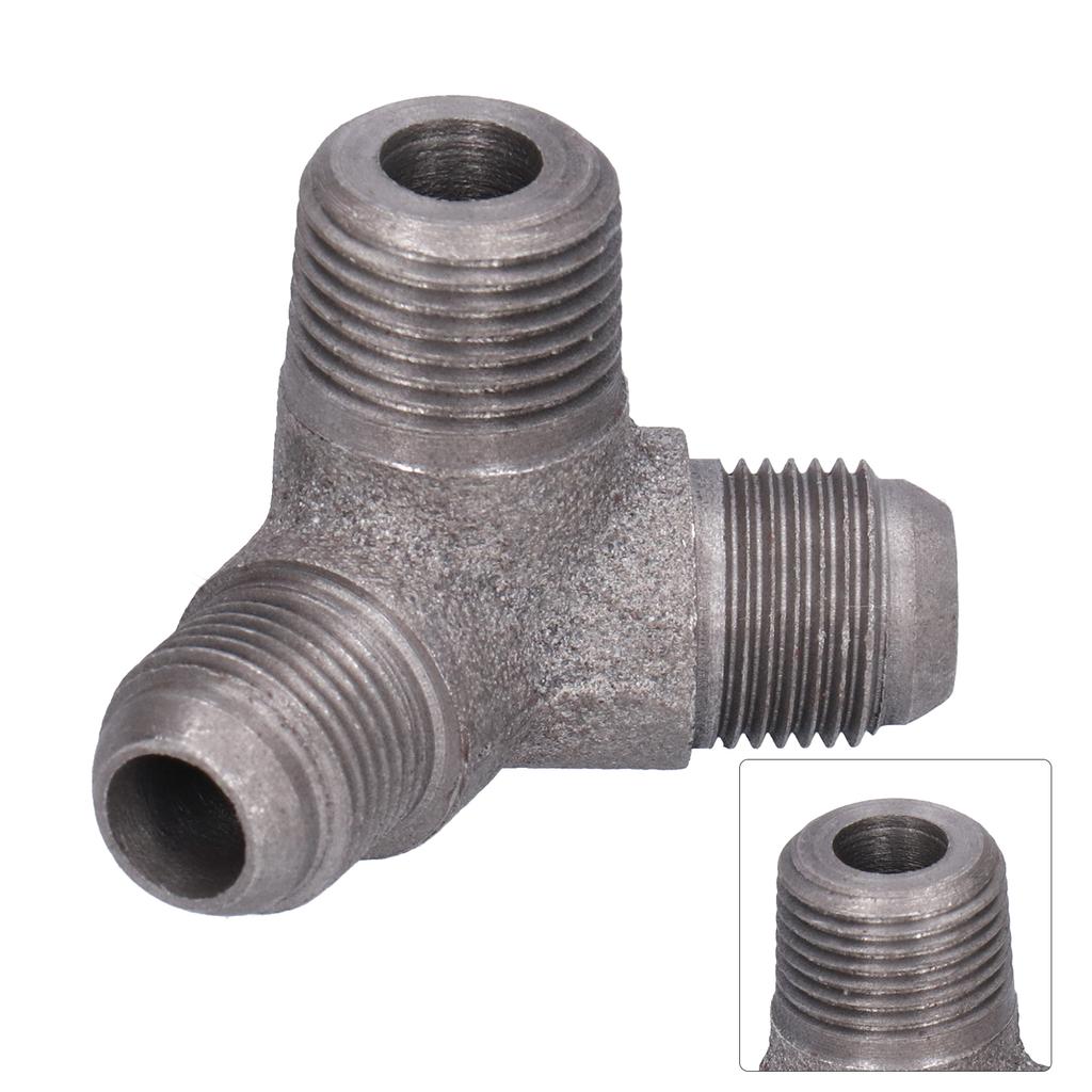 5 шт. Трубопроводная арматура 65 Косая 3?Прямой ковкий чугунный трубный пневмосоединитель для DIY-проекта