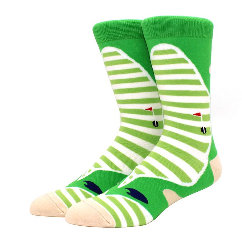 Большие размеры Новые модные носки Happy Funny Couple с забавным персонализированным мультяшным жаккардом Длинные хлопковые носки-трубы
