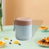 Food Jar for Soup with Folding Spoon And Lids, Ideal Lunch On The Go