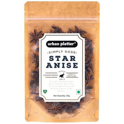 Urban Platter Азиатский звездчатый анис (Чакри Пхул), 50г (Очень ароматный, импортируется из Вьетнама.)