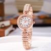 Luxury Women Rhinestone Rose Gold Watch Fashion Ladies Quartz Diamond Wristwatch Elegant Female Bracelet Watches Gift