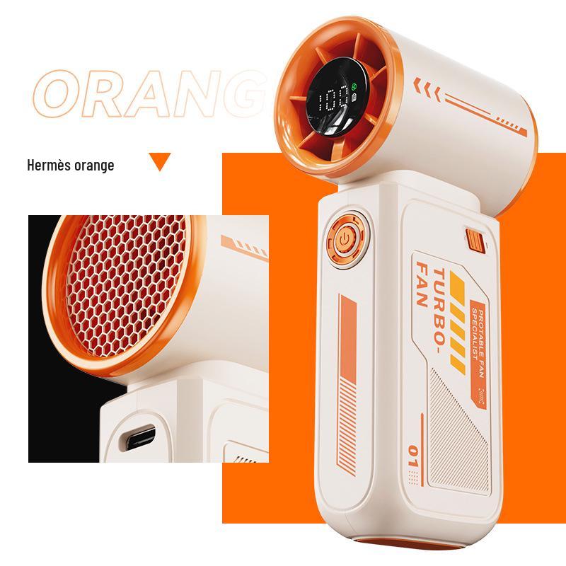 2025 High-Speed Portable Rechargeable USB Handheld Fan - Mini Outdoor Cooling Electric Fan
