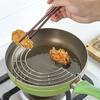 Circular Stainless Steel Steam Rack Pot Shelving Insulation Steam Tray Leak Oil Rack Cooking Tool MIT