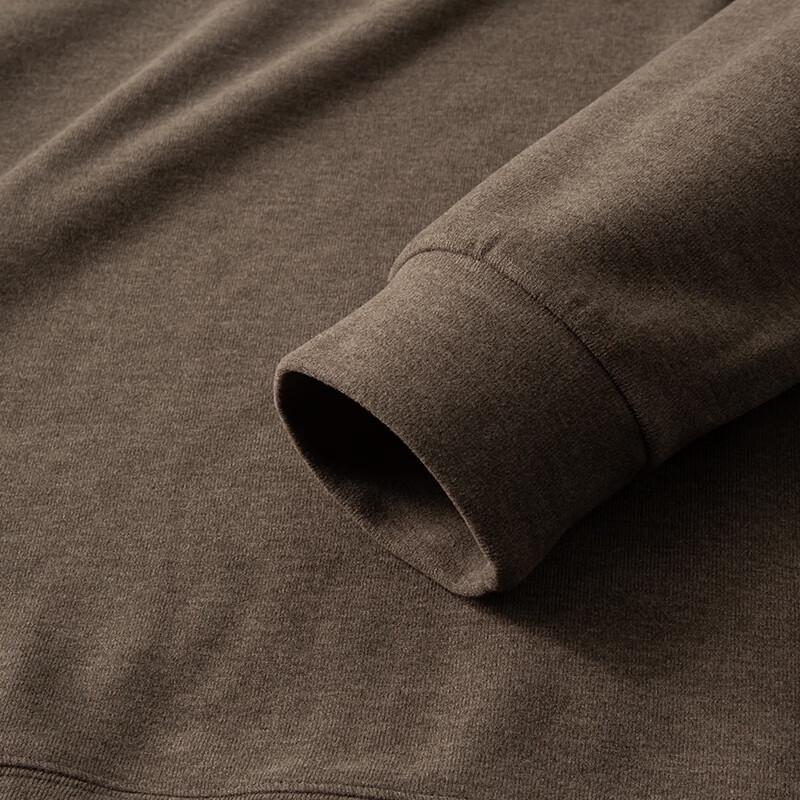 Dibinze Мужской однотонный свитшот большого размера с круглым вырезом