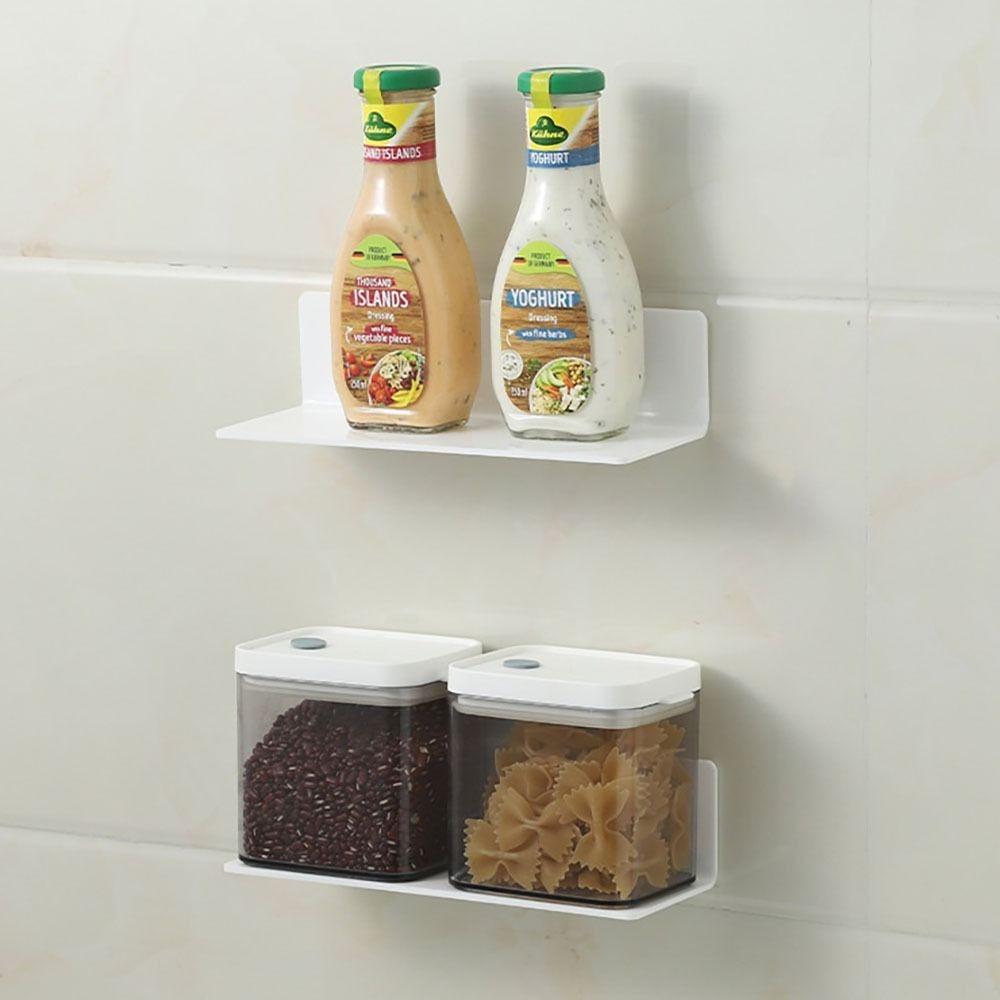 Настенные плавающие полки Акриловая клейкая полка Полка-выступ для дисплея Детская книжная полка Ванная комната