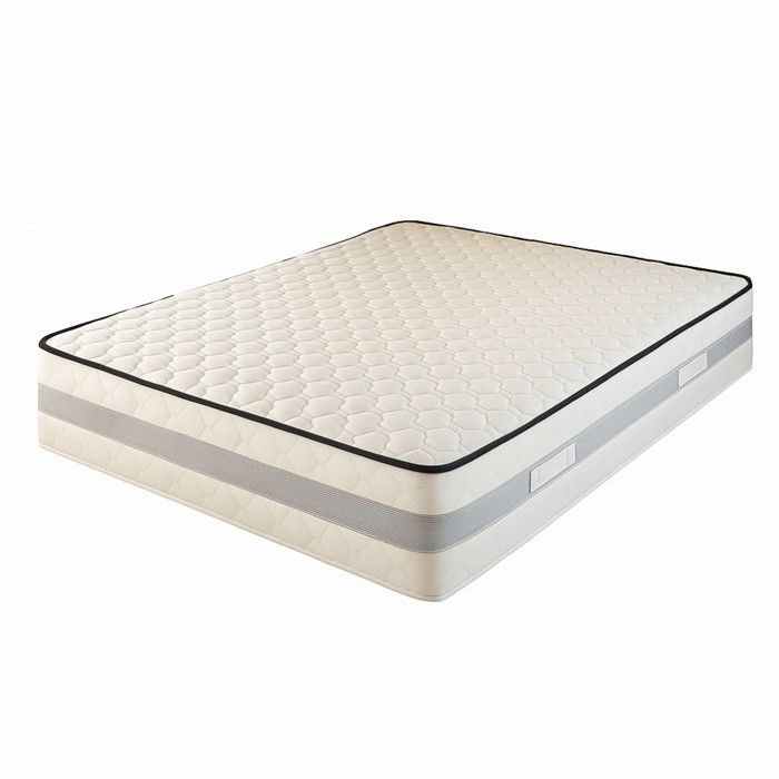 Matelas 140x190 Mmoire de Forme 23 CM Poli Lattex Indformable Trs Ferme Oreillers Mmoire Protges Matelas