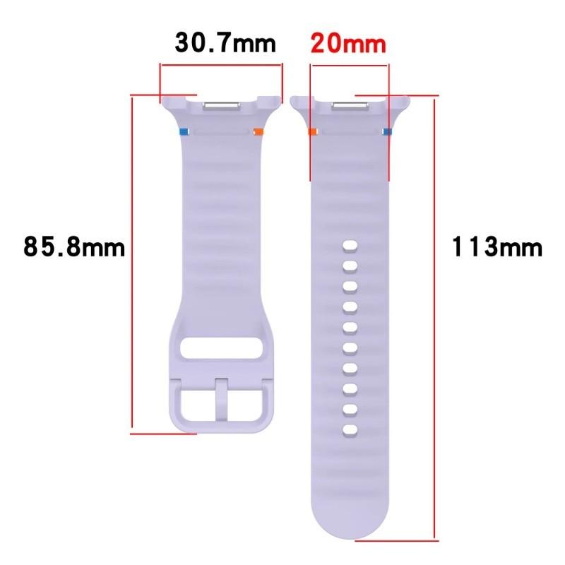 Silicone Watchband For Samsung Galaxy Watch 8 40mm 44mm Galaxy Watch8 Classic 46mm Bracelet