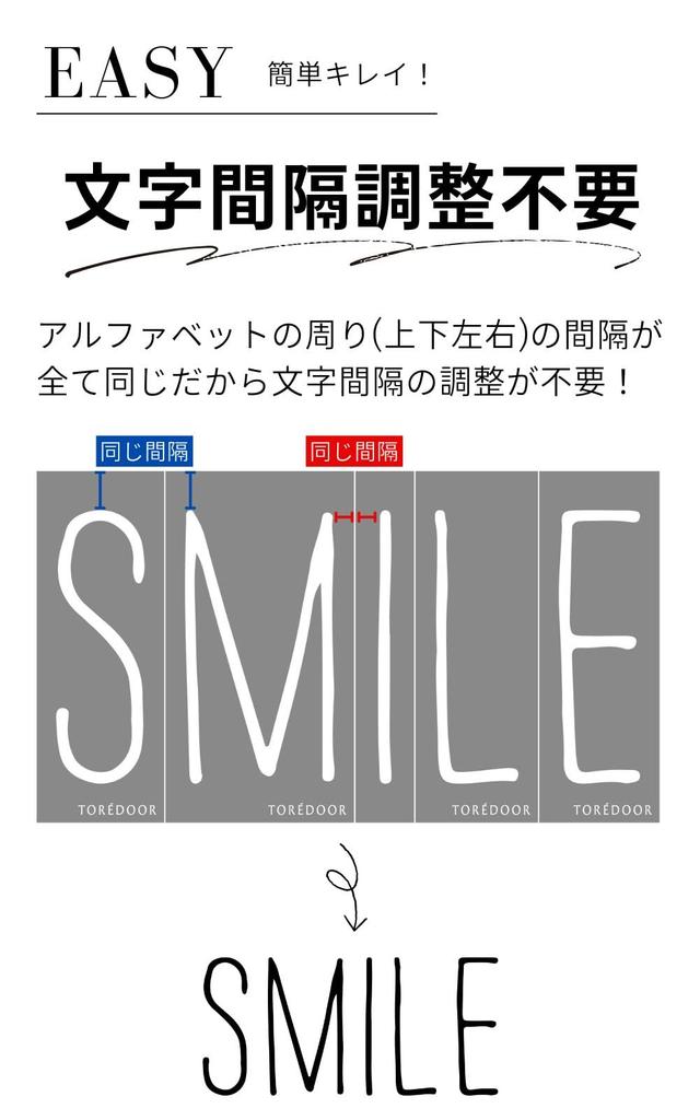 Набор из 2 листов трафаретных букв TOREDOOR Алфавит, Садоводство, Ручной стиль, Высота 4см/7см,