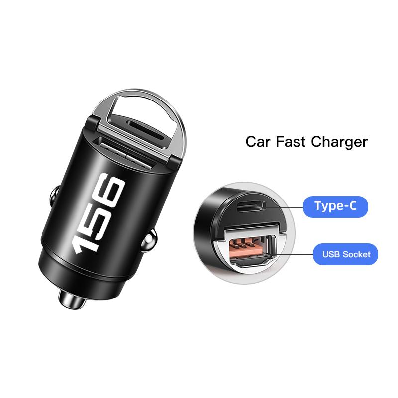 Car Stickers For Alfa Romeo Car Charger For Alfa Romeo 4C 159 166 Spider Giulia Giulietta 156 Tonale Mito USB Type-C Phone Hidde