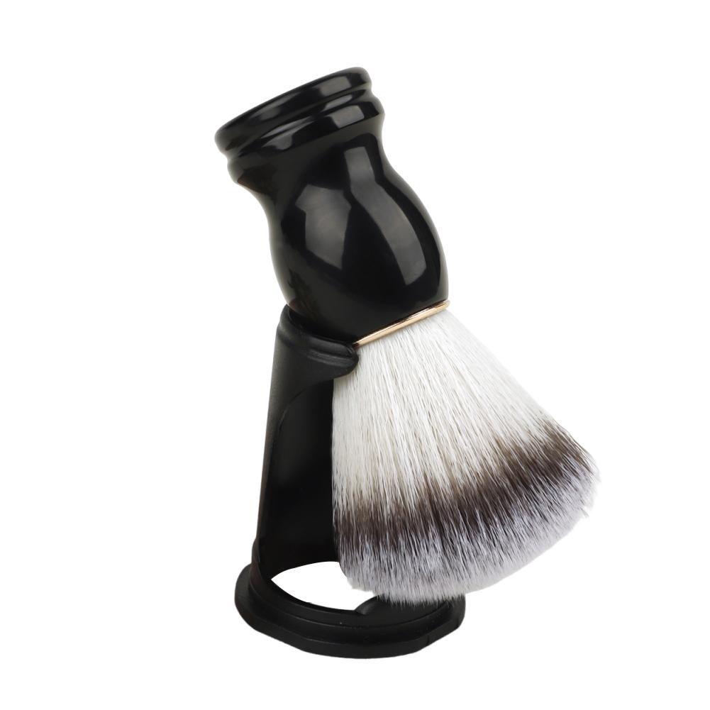 Мужская кисть для бритья, кисть для лица, эргономичная ручка, кисть для очищения лица для отца, парня, мужа