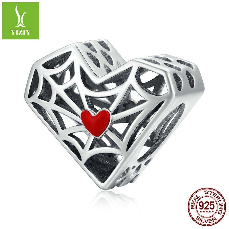 Halloween Bracelet Beaded 925 Silver, Diablo Festival Diy Bead Loose Bead Accessories