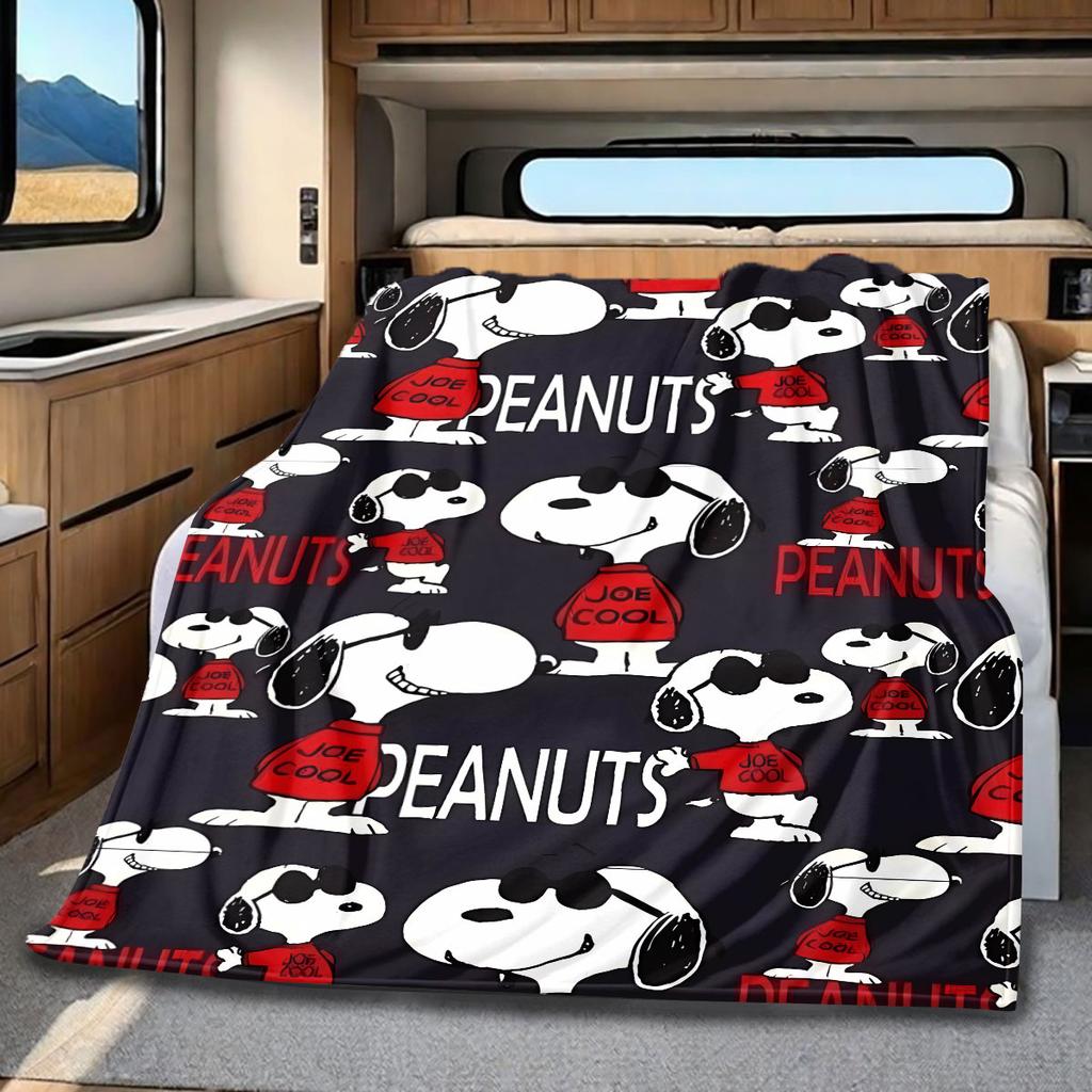 The Snoopy Blanket That Makes You Count Money in Bed Is Suitable for Beds and Various Other Occasions, Making It A Perfect Gift.