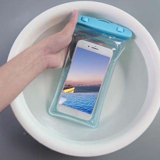 Мобильная водонепроницаемая сумка с шнурком для сенсорного экрана, герметичная, подводный сухой мешок