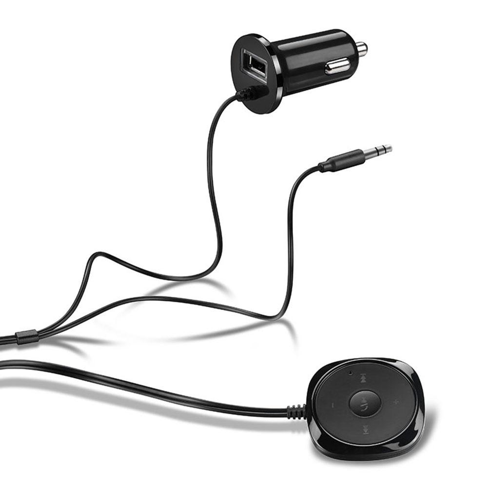 Автомобильный Bluetooth-совместимый Аудиоприемник Беспроводной Bluetooth-совместимый Музыкальный Приемник для Автомагнитолы с AUX IN Автоаксессуары