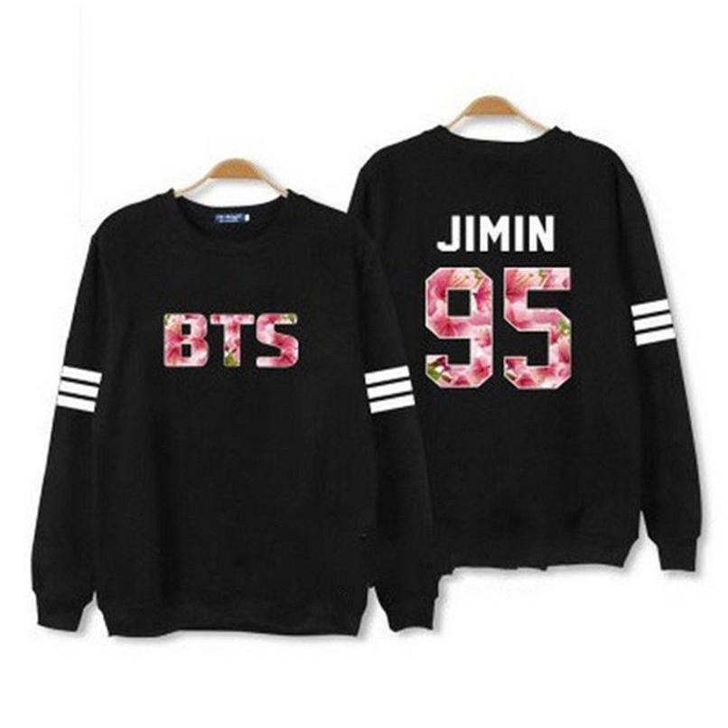 Bts in Bloom Kpop Jumper Kapuzenpullover Sweatshirt Hoodie Pullover Kostüme