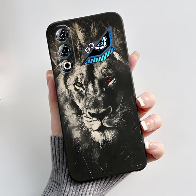 Чехол для ZTE Nubia Neo 3 GT 5G Z2465N Милый Кролик Черный Мягкий ТПУ Силикон Ударопрочный Задняя Крышка Для ZTE Nubia NEO3 GT 5G Корпус