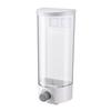 Wall Mounted Automatic Rice Cereal Dispenser Plastic Transparent Grain Storage 667A