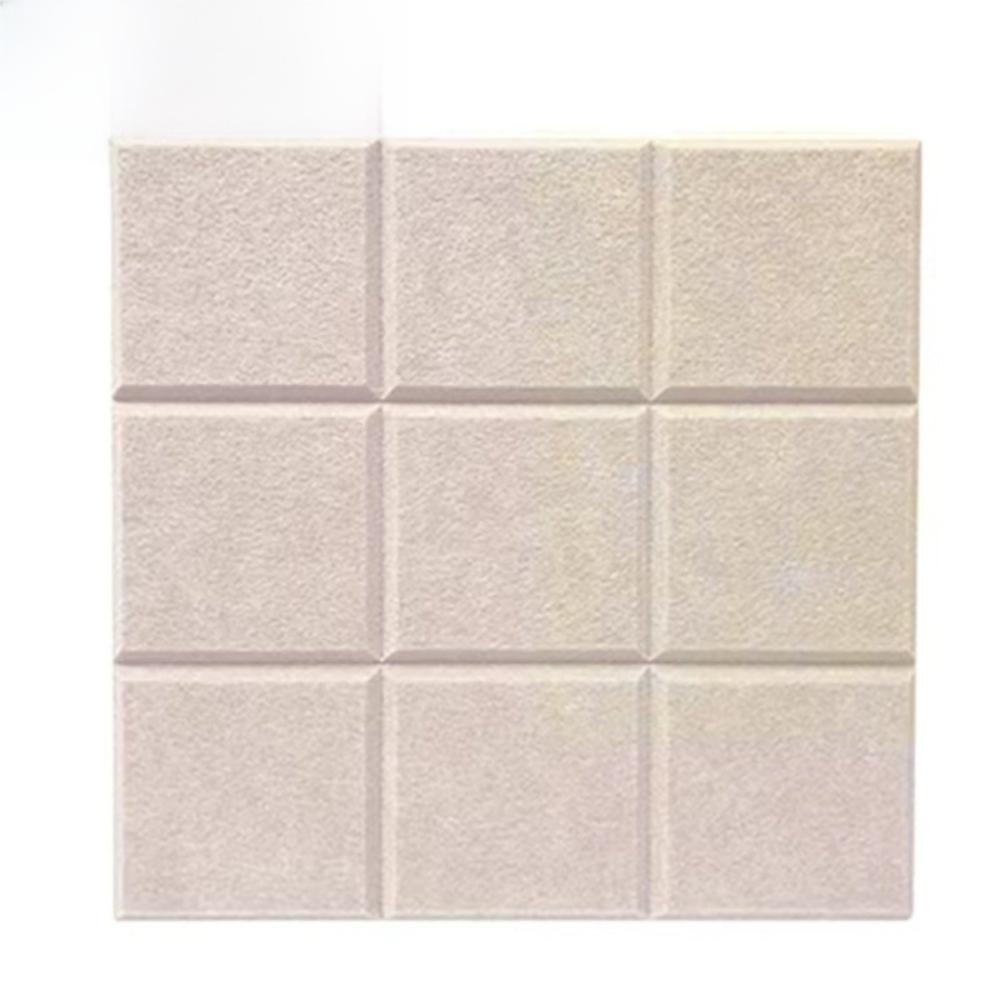 30x30cm Grid Felt Wall Panel Art Decorative Polyester Fiber Sound-absorbing Board Background Wall Display Board Display Board