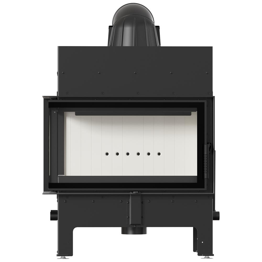 Fireplace Insert Fireplace KRATKI FLOKI M Left 10kW COMPLETE SET for BUILT-IN