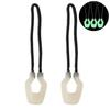 10pcs Glow in The Dark Zipper Pull 10Pcs Detachable Zipper Pull Zipper Slider Pull  For Jacket