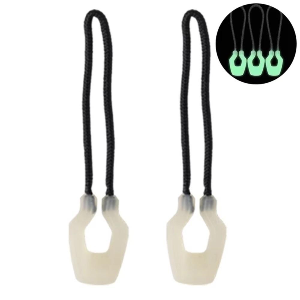 10pcs Glow in The Dark Zipper Pull 10Pcs Detachable Zipper Pull Zipper Slider Pull For Jacket
