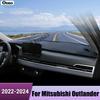 Для Mitsubishi Outlander IV 4 MK4 2024 Накладка на приборную панель автомобиля Защита от света Коврик для панели приборов Защита от УФ лучей Ковер Аксессуары